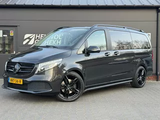 Mercedes-Benz V-Klasse 300d Lang DC BLACK | Trekhaak | Leder | Camera | LED |