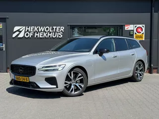 Volvo V60 T6 Recharge AWD R-Design | B&amp;W | Trekhaak | 360 | LEDER | ACC